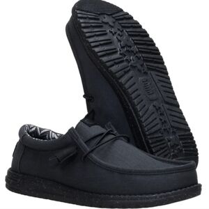 Hey Dude Men's Charcoal Slip-On Loafers